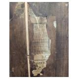 Waterbury Clock Co. Calendar Clock - Oak Carved Case, Patent 1889