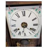 Seth Thomas Mantel Clock Thomaston CT Antique - Eagle Glass Panel