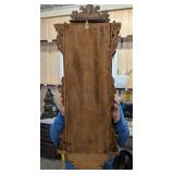 Ansonia Queen 1900 Wall Clock - Ornate Carved Oak Case with Pendulum