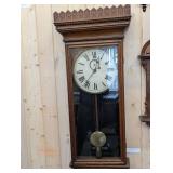 Gilbert Clock Co. Regulator No. 1885 - Wall Clock with Pendulum