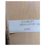 Gilbert Clock Co. Regulator No. 1885 - Wall Clock with Pendulum