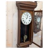 Gilbert Clock Co. Regulator No. 1885 - Wall Clock with Pendulum