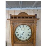 Seth Thomas Regulator Clock 1871 - Antique Oak Case