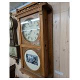 Seth Thomas Regulator Clock 1871 - Antique Oak Case