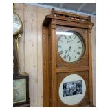 Seth Thomas Regulator Clock 1871 - Antique Oak Case
