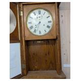 Seth Thomas Regulator Clock 1871 - Antique Oak Case