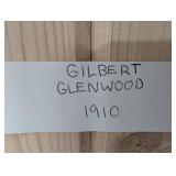 Gilbert Glenwood 1910 Wall Clock - Carved Walnut Case & Pendulum