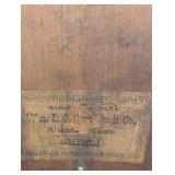 Gilbert Glenwood 1910 Wall Clock - Carved Walnut Case & Pendulum
