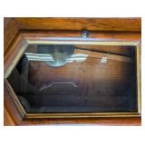 Seth Thomas World Regulator 1914 Wall Clock - Octagonal Oak Case, Glass Door