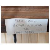Seth Thomas Madison Wisconsin 1886 Cities Series Clock