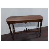 Vintage Duncan Phyfe Style Mahogany Sofa Table Console 44in Good