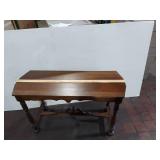 Vintage Duncan Phyfe Style Mahogany Sofa Table Console 44in Good