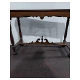 Vintage Duncan Phyfe Style Mahogany Sofa Table Console 44in Good