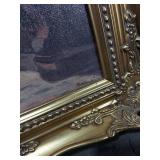 H.A. DeNunzio After Renoir Girls at Piano Framed Canvas, Good