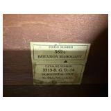 Globe-Wernicke Barrister Bookcase 4 Stack Glass Door Mahogany Finish