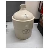 Awelza Mangler Co Stoneware Advertising Jug 4 Gal St Paul Minn
