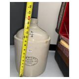 Awelza Mangler Co Stoneware Advertising Jug 4 Gal St Paul Minn