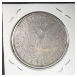 1879 Morgan Silver Dollar, 7 Tail Feathers