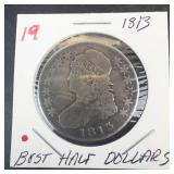 1813 Bust Half Dollar
