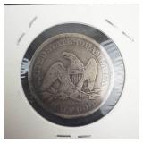 1856-O Seated Liberty Half Dollar
