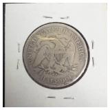 1875-CC Seated Liberty Half Dollar