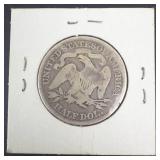 1877 Seated Liberty Half Dollar