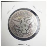 1907-D Barber Half Dollar