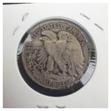 1937 Walking Liberty Half Dollar
