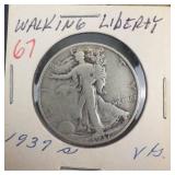1937-S Walking Liberty Half Dollar