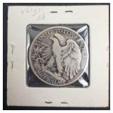 1938 Walking Liberty Half Dollar