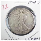 1940-S Walking Liberty Half Dollar