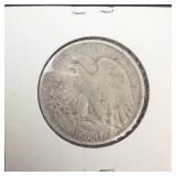 1942-S Walking Liberty Half Dollar