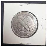 1945 Walking Liberty Half Dollar