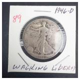 1946-D Walking Liberty Half Dollar