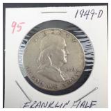1949-D Franklin Half Dollar