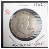1949-S Franklin Half Dollar