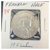 1951  Franklin Half Dollar