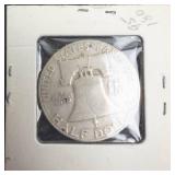 1954-S Franklin Half Dollar