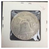 1957-D Franklin Half Dollar