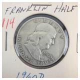 1960-D Franklin Half Dollar