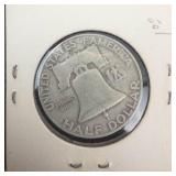 1960-D Franklin Half Dollar