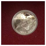 1982 90% silver Washington Commemorative half dollar  Proff