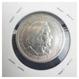 1893 Columbian Exposition Half Dollar. Like new!!
