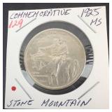 1925 Stone Mountain Commemorative Half Dollar, Like new!