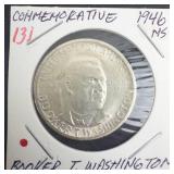 1946 Booker T. Washington Commemorative Half Dollar, another nice coin!
