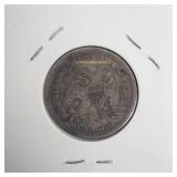 1858 Seated Liberty Quarter
