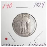 1924 Standing Liberty Quarter