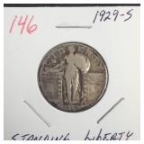 1929-S Standing Liberty Quarter