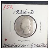 1934-D Washington Quarter