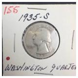 1935-S Washington Quarter